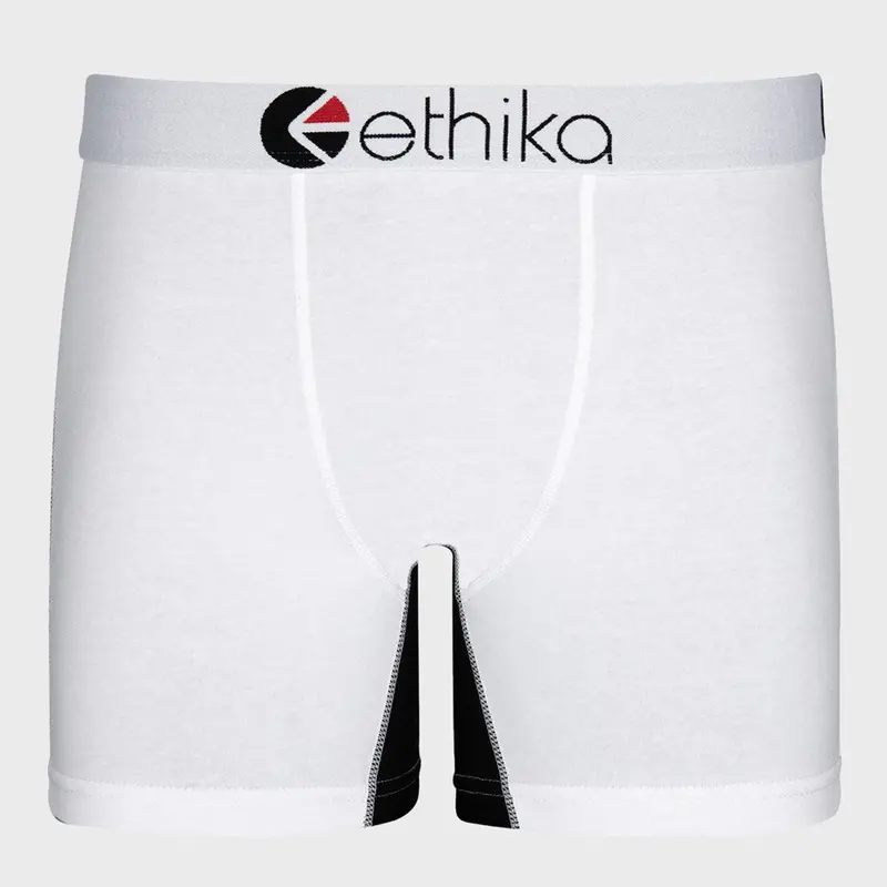Ethika Mens White Og Contrast Mid 1