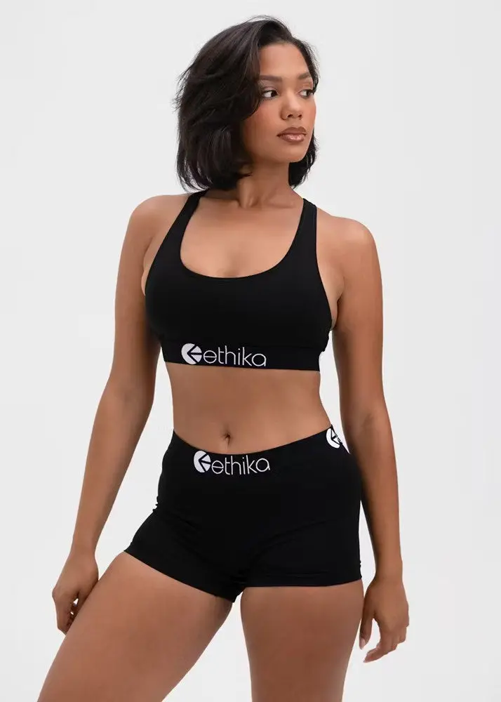 Ethika Womens Midnight Black Staple 1