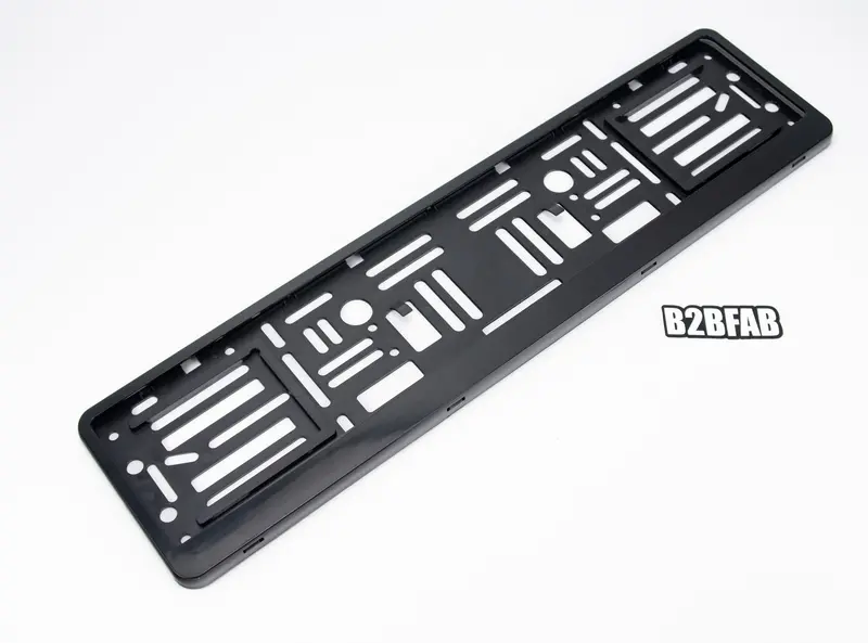 European License Plate Frame 1