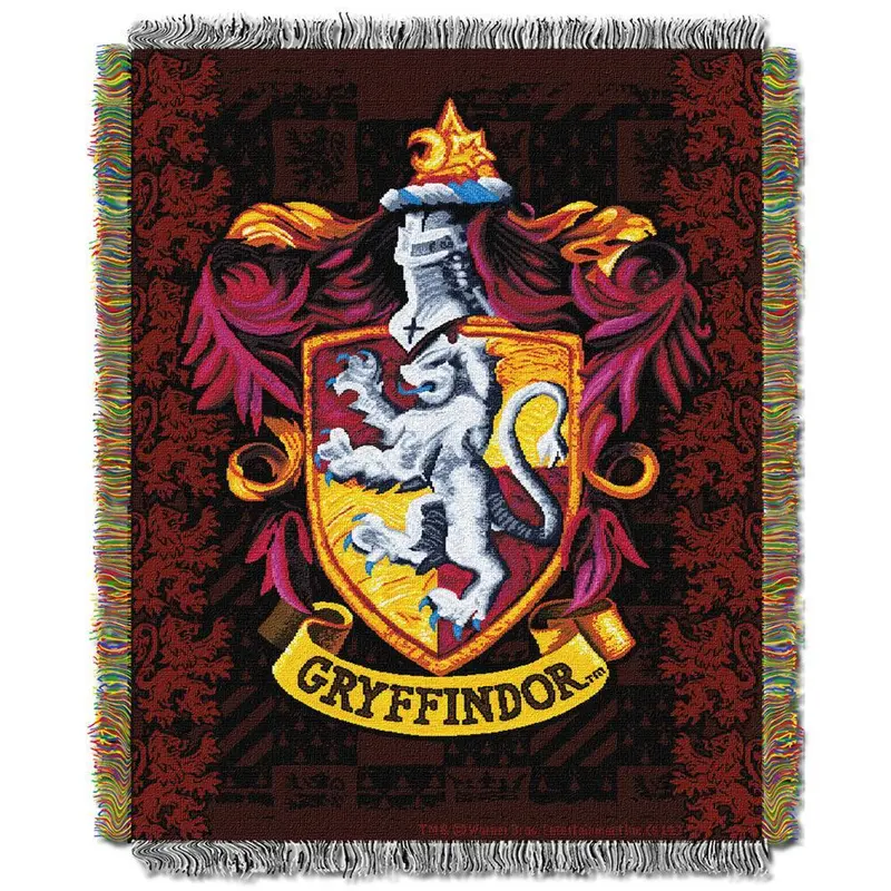 Exclusive Gryffindor Crest Tapestry Throw 1