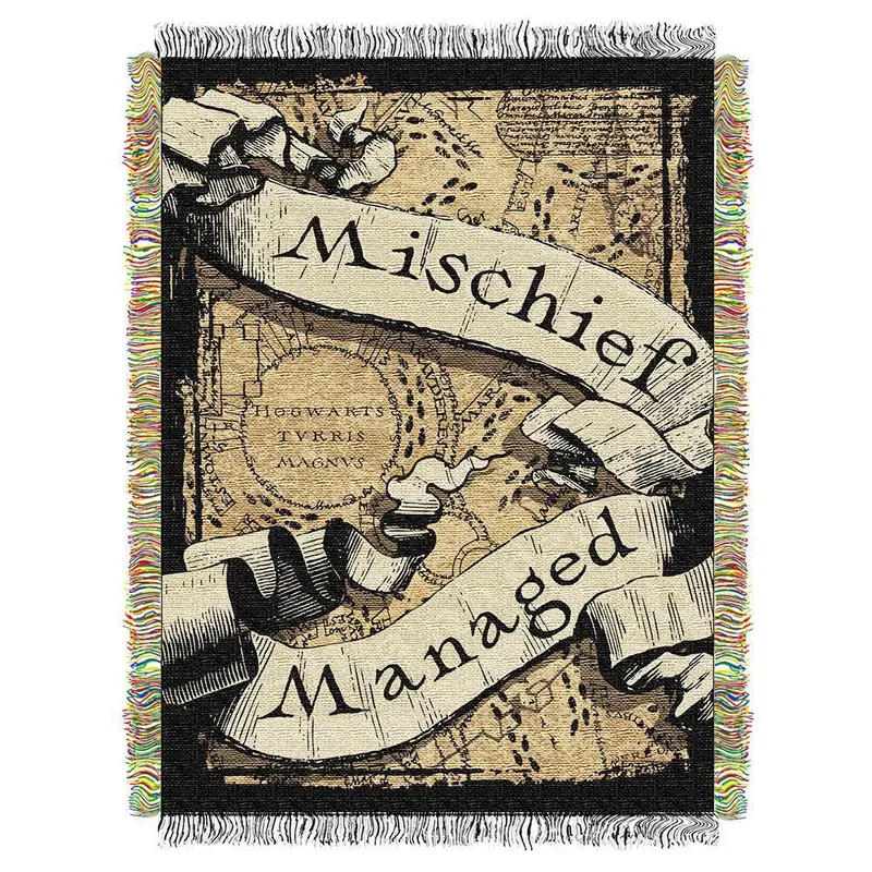 Exclusive Mischief Managed&Trade; Tapestry Throw 1