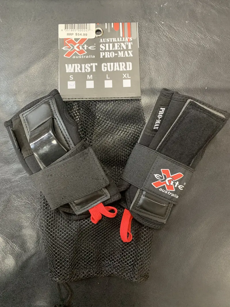 Exite Australia Pro Max Wrist Guards Small 1