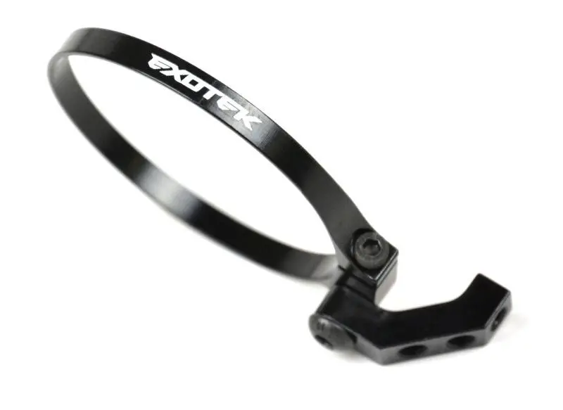 Exotek Racing: Xo Fan Mount-Clamp On Set, Angled For 1/10 Rcs 1