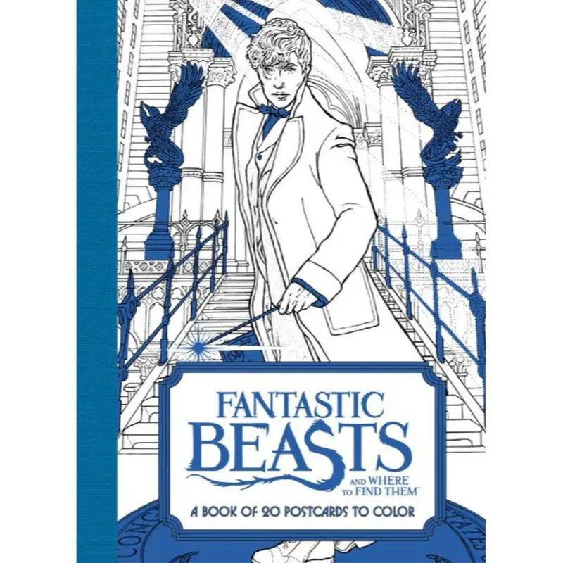 Fantastic Beasts And Where To Find Them&Trade;: A Book Of 20 Postcards To Color (Paperback) 1