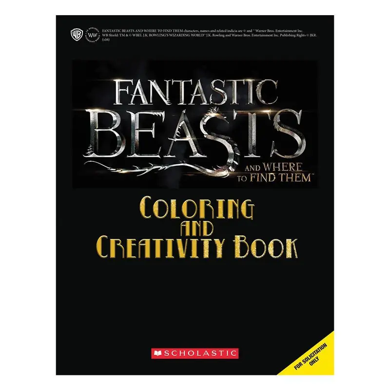 Fantastic Beasts And Where To Find Them&Trade; Coloring And Creativity Book 1