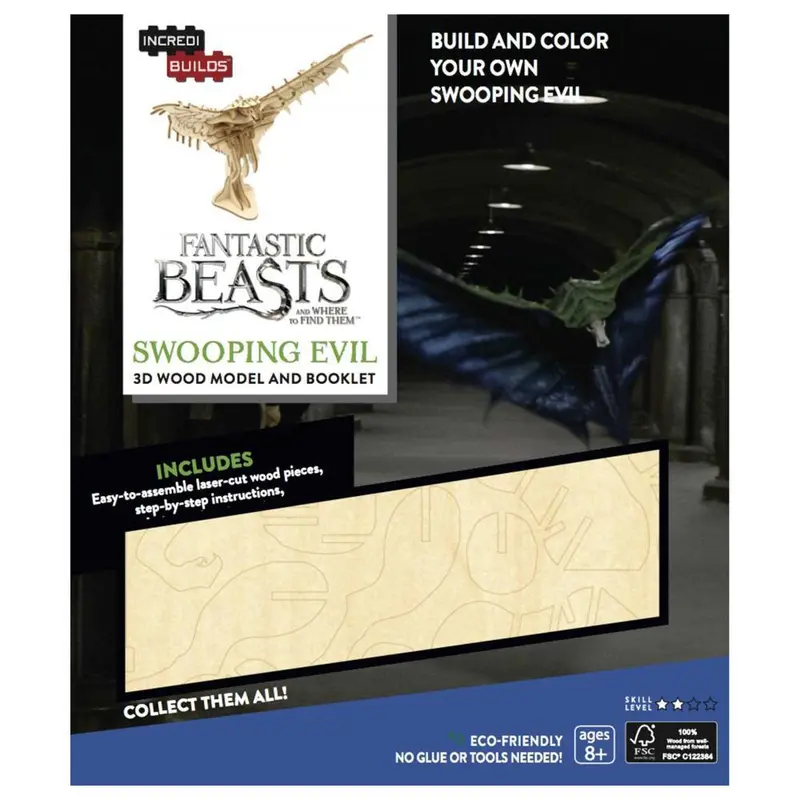 Fantastic Beasts And Where To Find Them&Trade; Incredibuilds Swooping Evil 3D Model 1