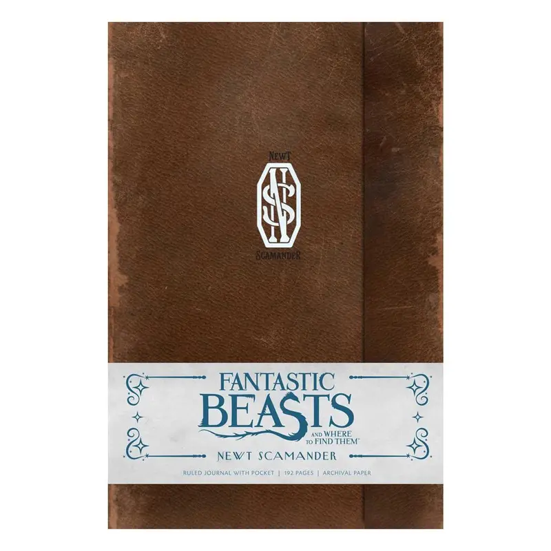 Fantastic Beasts And Where To Find Them&Trade; Newt Scamander&Trade; Hardcover Ruled Journal 1