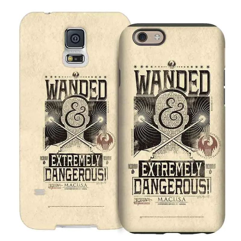 Fantastic Beasts And Where To Find Them&Trade; Wanded & Extremely Dangerous Phone Case For Iphone And Galaxy 1