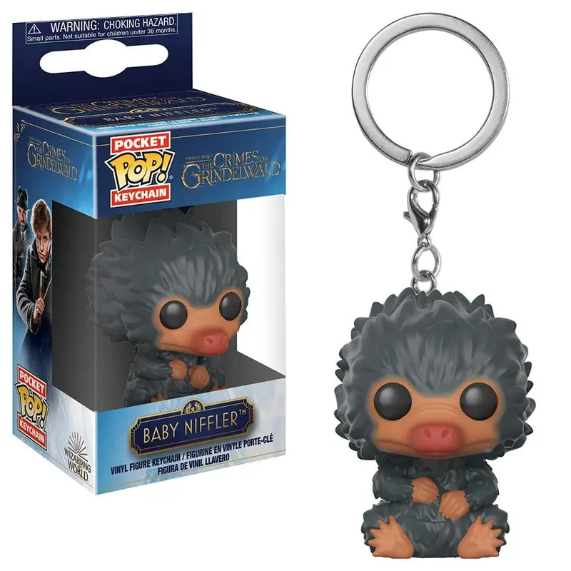 Fantastic Beasts: The Crimes Of Grindelwald&Trade; Baby Niffler&Trade; Gray Funko Pocket Pop! Keychain 1