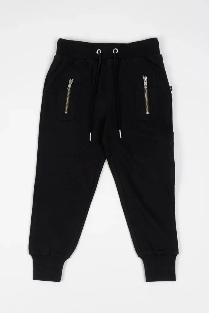 Federation Kids Playground Trackies - Black 1
