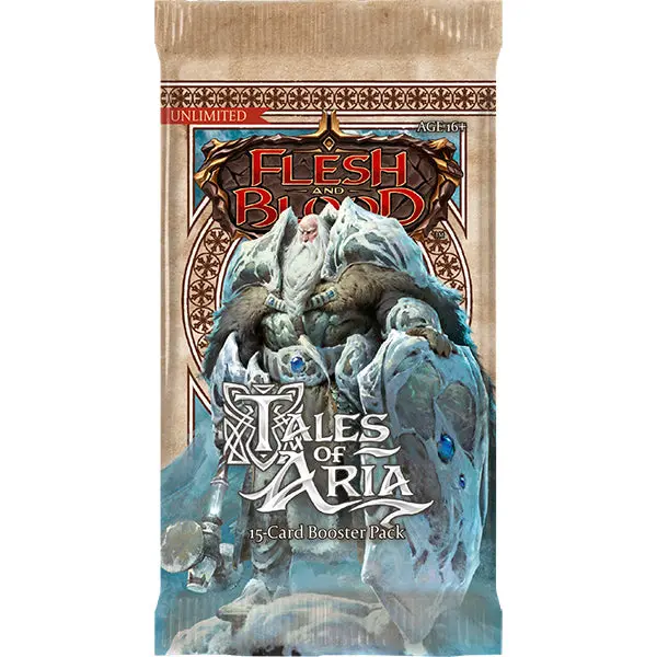 Flesh And Blood: Tales Of Aria Unlimited Booster Pack 1