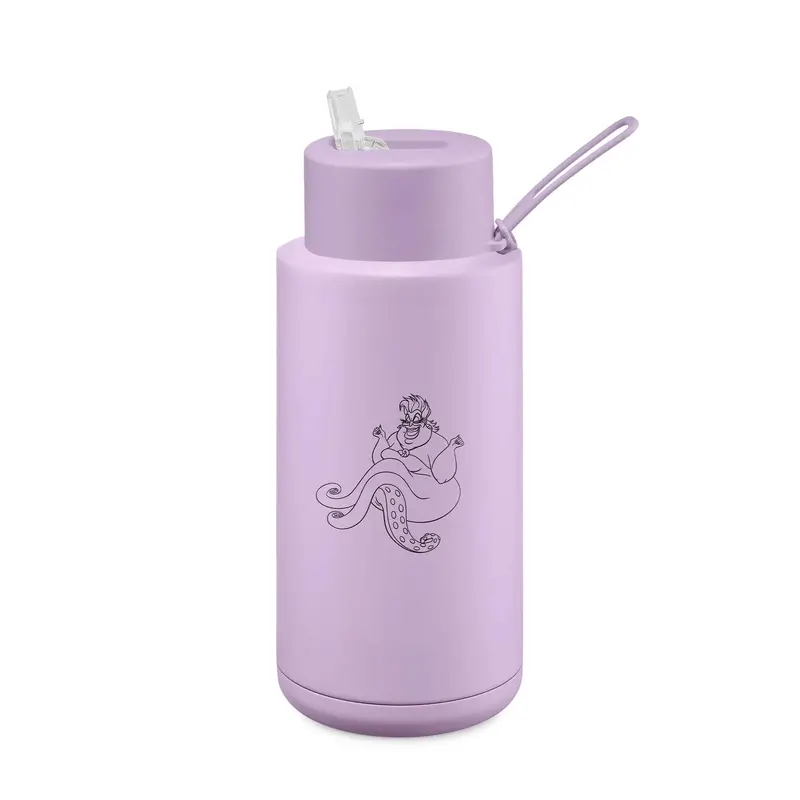 Frank Green Ursula Ceramic Reusable Bottle With Straw Lid 1,000Ml (34Oz) - Lilac Haze 1
