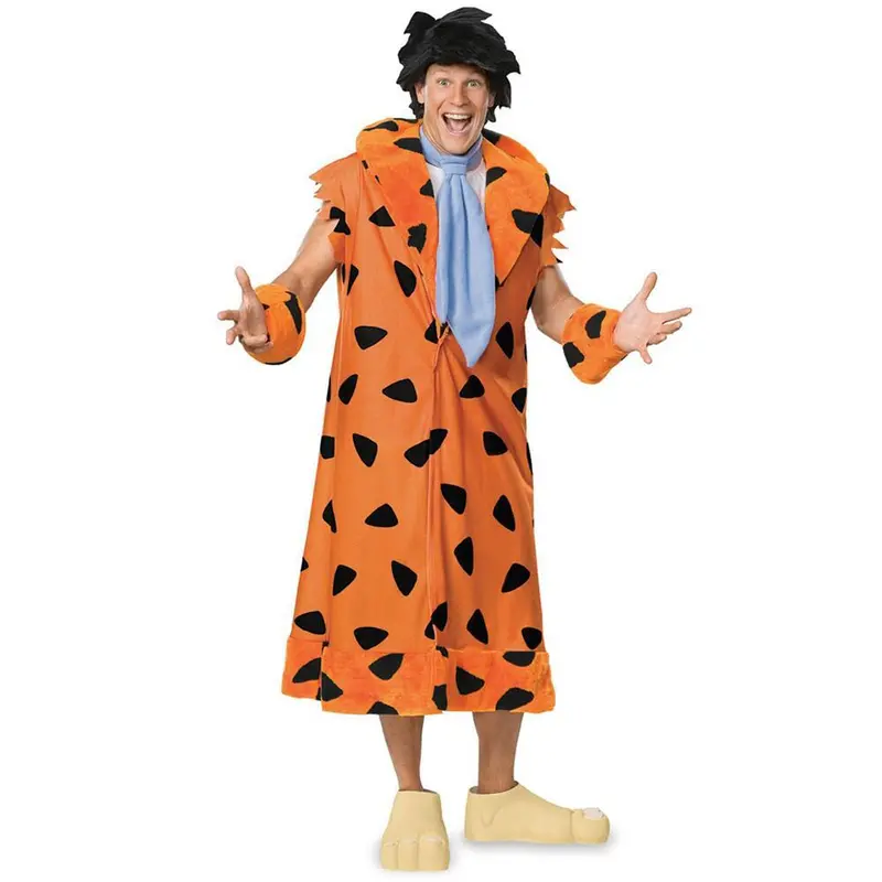Fred Flintstone Adult Plus Size Costume 1
