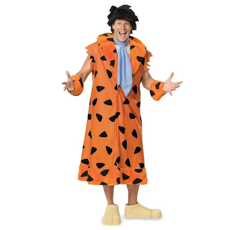 Fred Flintstone Deluxe Adult Costume 1