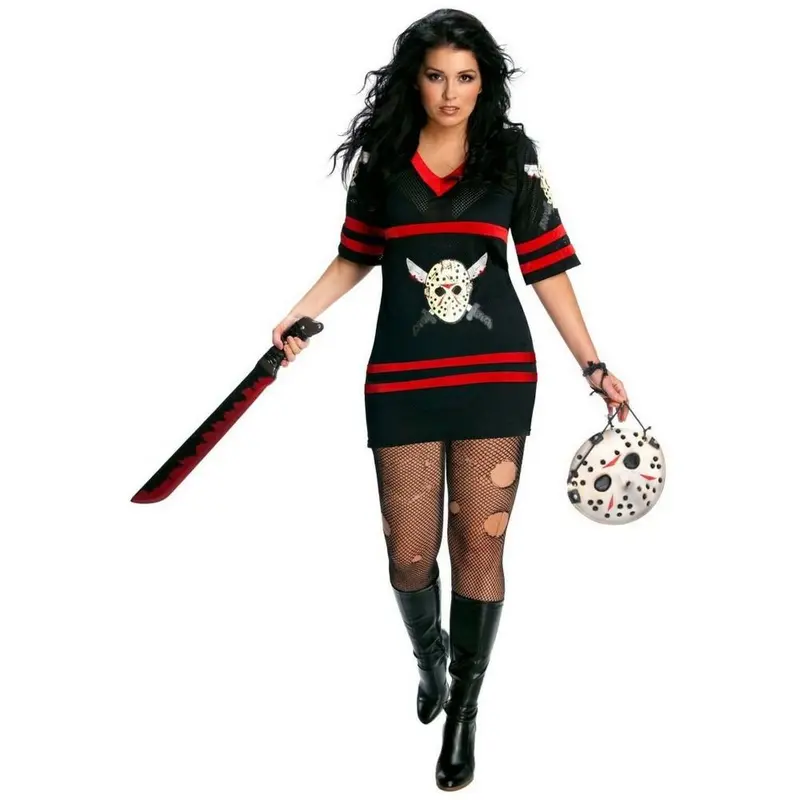 Friday The 13Th Secret Wishes Miss Voorhees Plus Size Costume 1