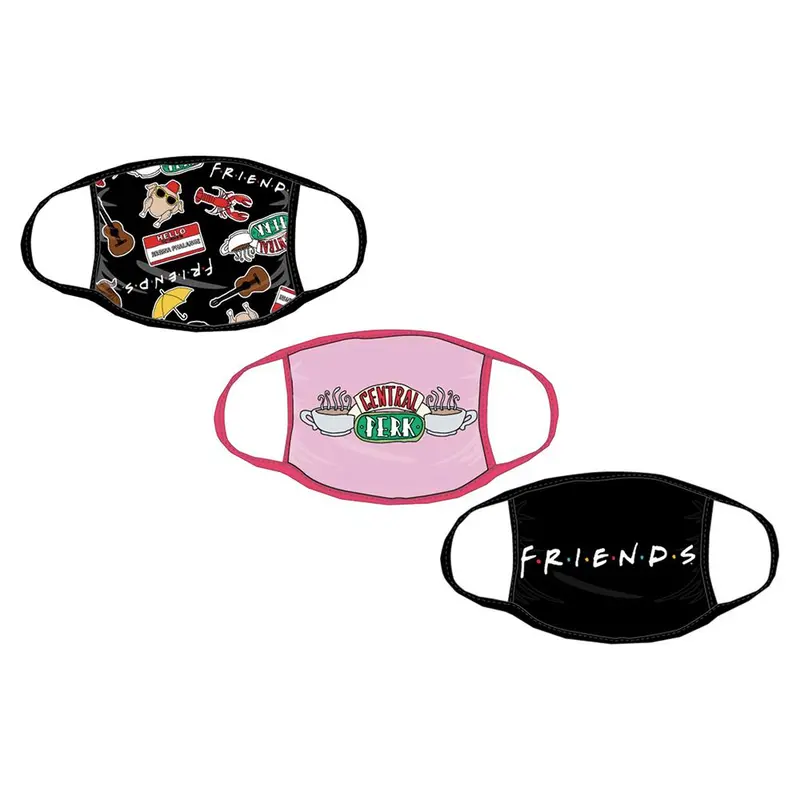 Friends Face Mask 3-Pack 1