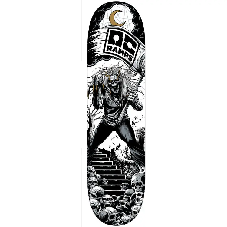 Fulgore Demon Oc Ramps Skateboard Deck 1