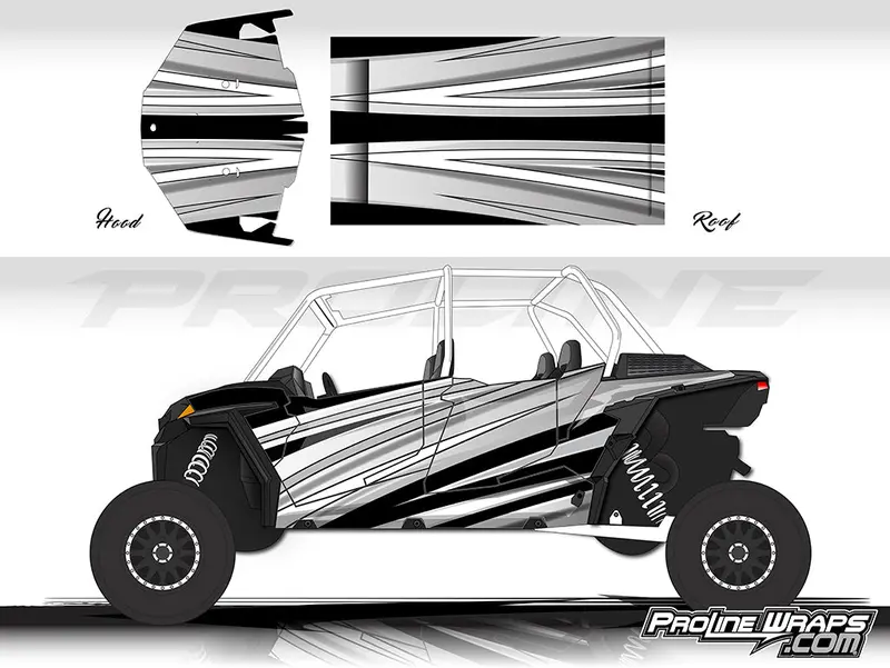 Galaxy Wrap Kit for Polaris RZR XP 4 1000