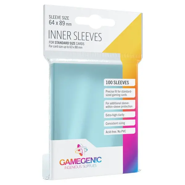 Gamegenic: Standard Inner Sleeves (100) 1