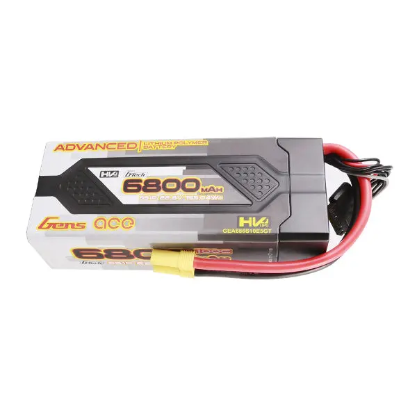 Gens Ace: 6800Mah 6S 100C 22.8V Hardcase G-Tech Lipo (Ec5) 1