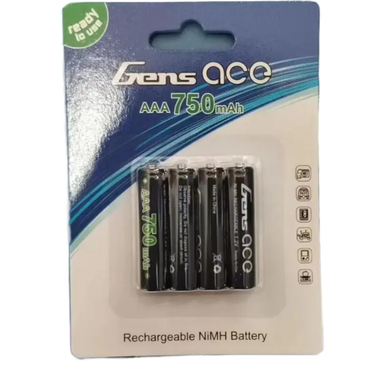 Gens Ace: 750Mah 1.2V Ni-Mh Battery 1