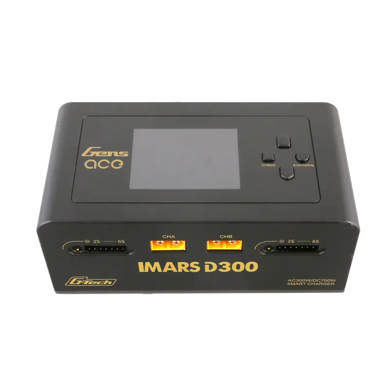 Gens Ace: Imars D300 G-Tech 2-Channel Ac300w/Dc700w Charger 1