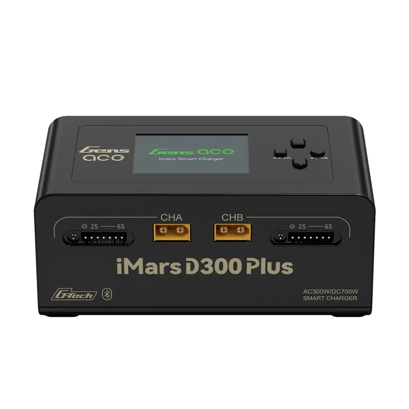 Gens Ace: Imars D300 Plus Smart Charger (Black) 1