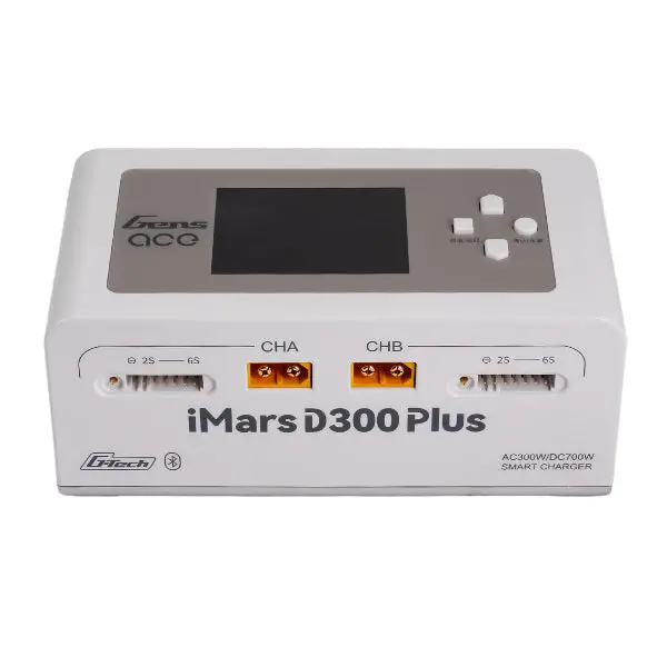 Gens Ace: Imars D300 Plus Smart Charger (White) 1