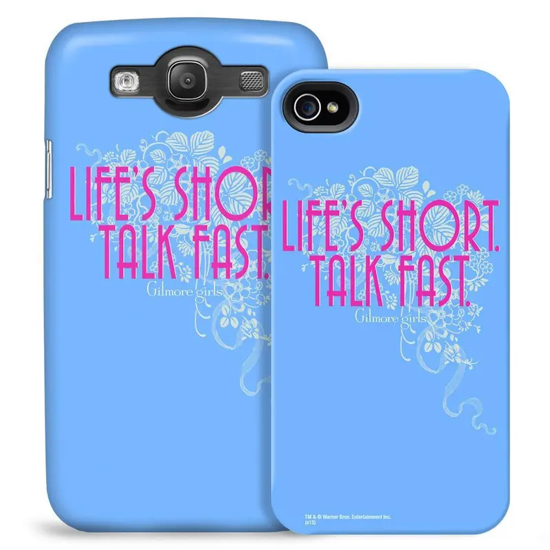 Gilmore Girls Life's Short, Talk Fast Phone Case For Iphone And Galaxy 1