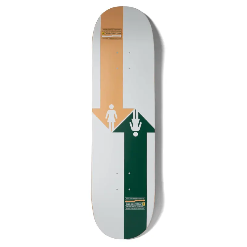 Girl Rick Mccrank Dual Directional 8.25" Deck 1