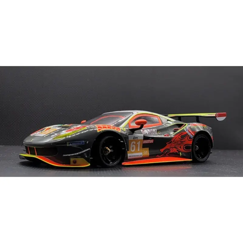 Gl Racing: 1/28 Clearwater Racing Ferrari 488 Gt3 Body 98Mm 1