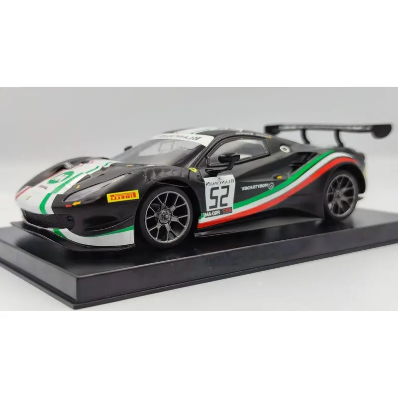 Gl Racing: 1/28 Mobytrader Ferrari 488 Gt3 Body 98Mm 1