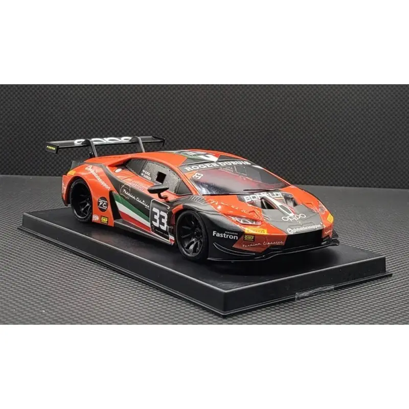 Gl Racing: 1/28 Orange Lbo Gt3 Body 98Mm 1