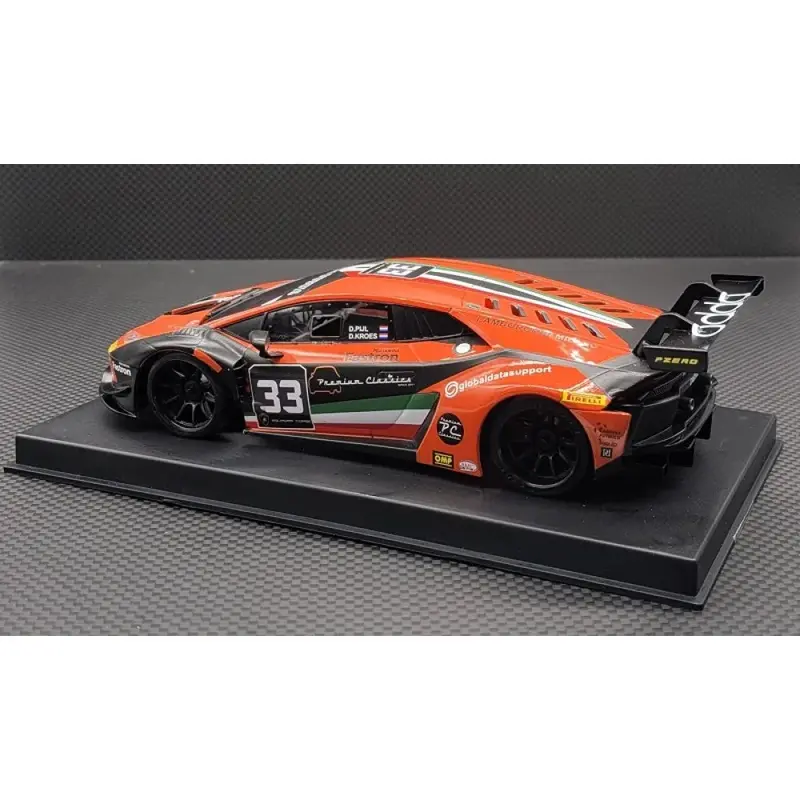 Gl Racing: 1/28 Orange Lbo Gt3 Body 98Mm 2