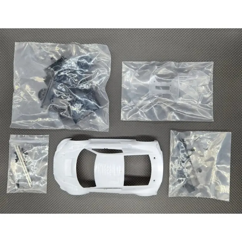 Gl Racing: 1/28 R8 Evo White Body Kit 98Mm 1