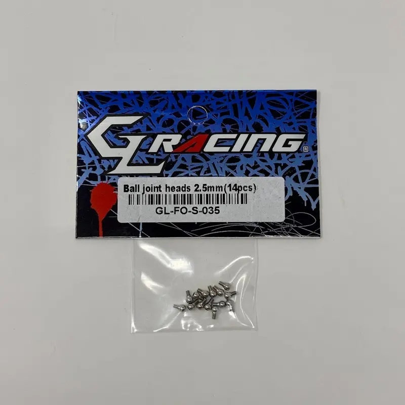 Gl Racing: Gl Formula One 2.5Mm Ball Joint Heads (14Pcs) 1