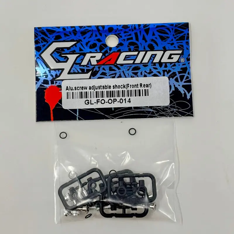 Gl Racing: Gl Formula One Aluminum Screw Adjustable Front/Rear Shock 1