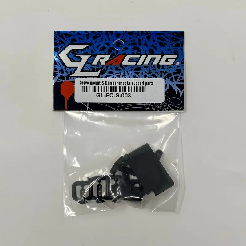 Gl Racing: Gl Formula One Servo Mount & Damper Shocks 1