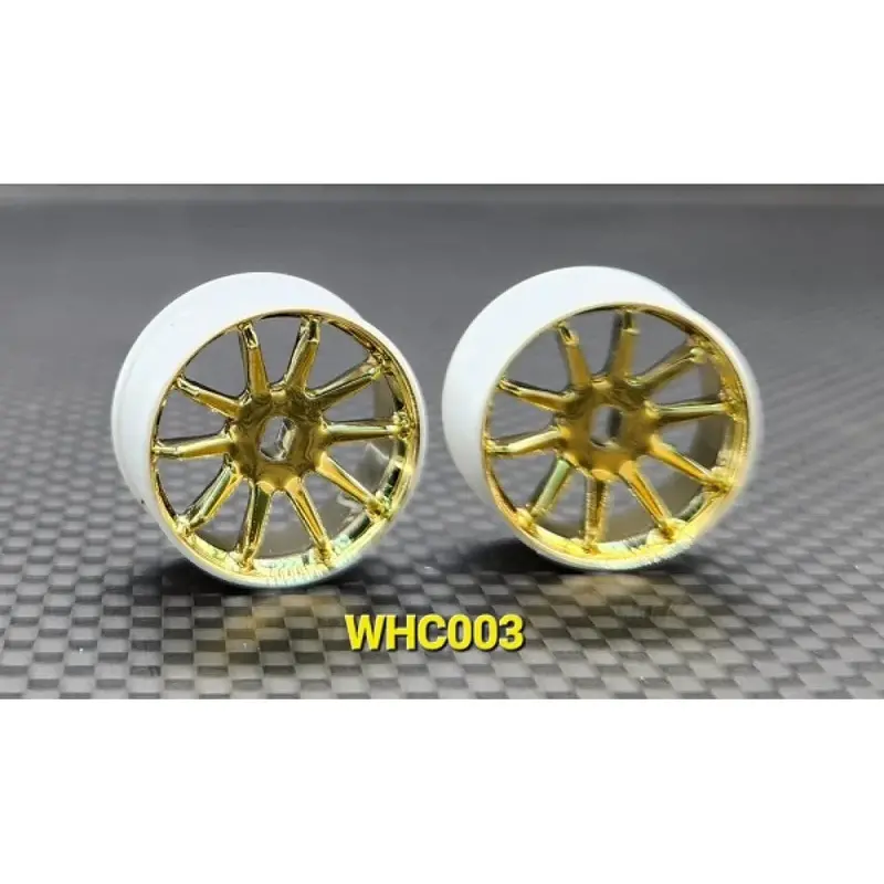 Gl Racing: R10 Gold Chrome Awd Rims 1