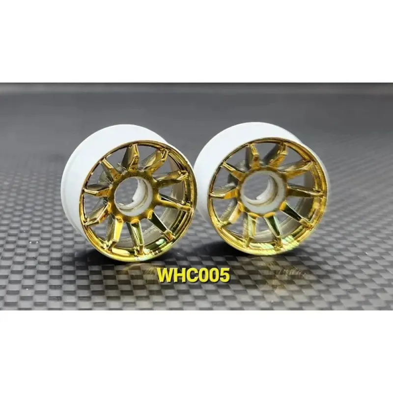 Gl Racing: R10 Gold Chrome Rwd Rims 1