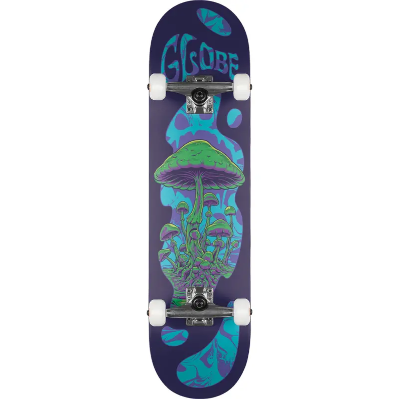 Globe G1 Mind Expansion 8.0" Complete - Green / Purple 1
