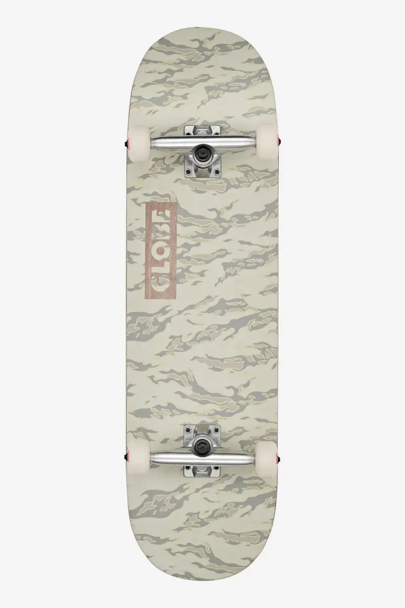 Globe Goodstock 8.75Fu Complete - Vintage White  Camo 1