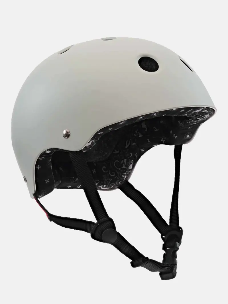 Globe Goodstock Certified Helmet - Matte Gunmetal / Bandana 1