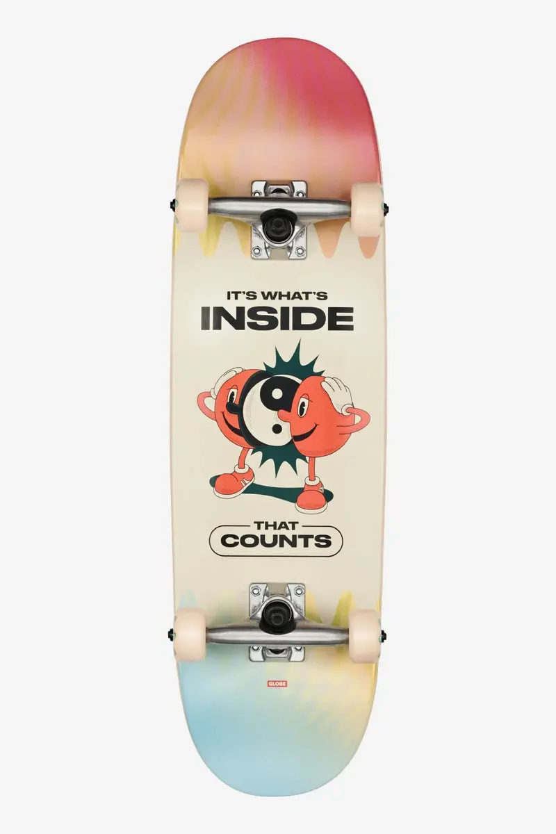 Globe Kids Wide Mid 8.25" Complete Skateboard 1