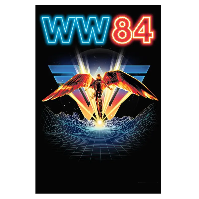 Golden Armor Poster From Wonder Woman 1984 1