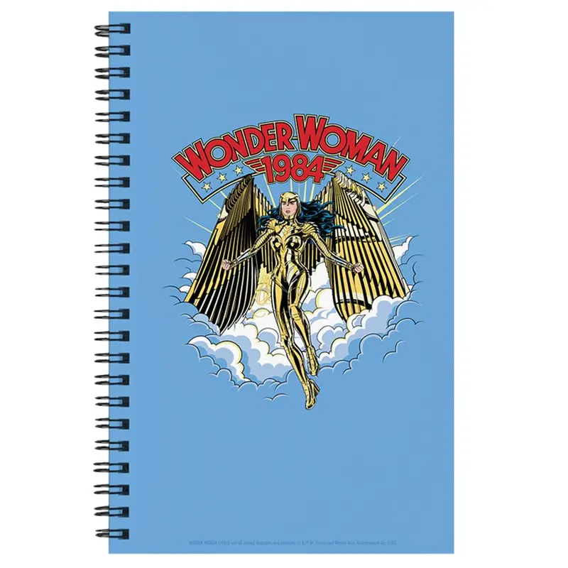 Golden Armor Retro Notebook From Wonder Woman 1984 1