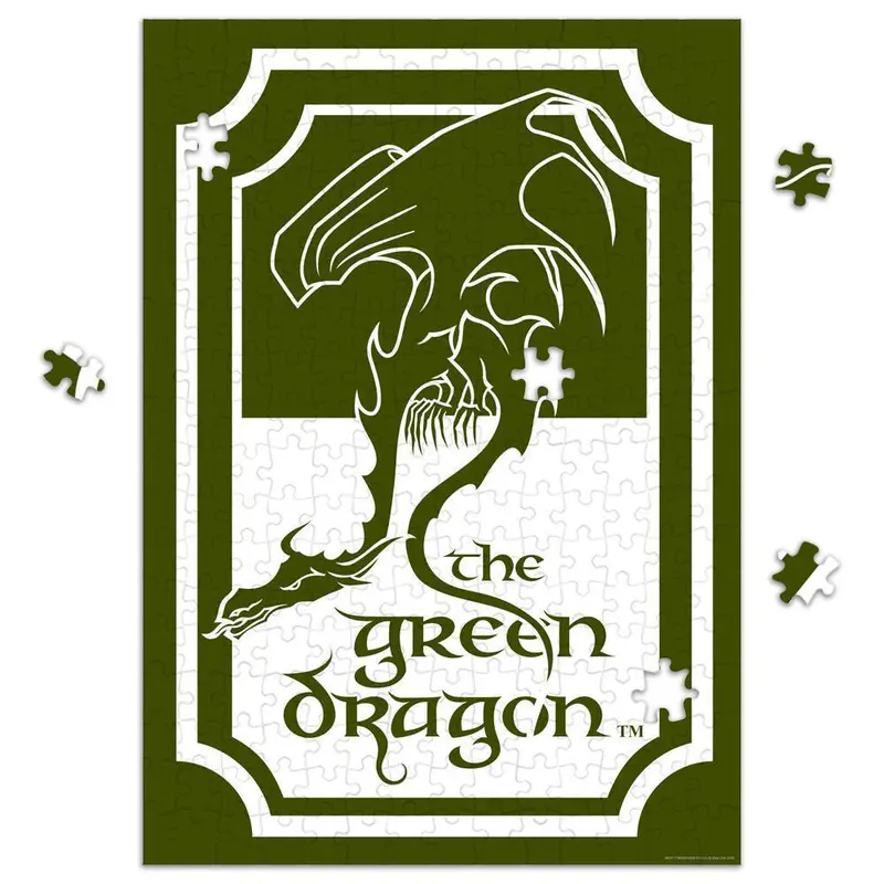 Green Dragon&Trade; Jigsaw Puzzle From The Lord Of The Rings 1