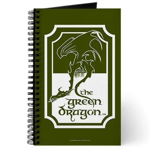 Green Dragon&Trade;&Trade; The Lord Of The Rings Journal 1