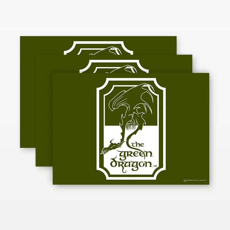 Green Dragon&Trade;&Trade; The Lord Of The Rings Notecards 1