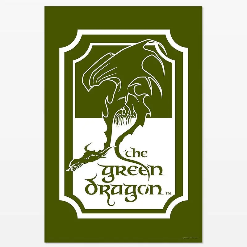 Green Dragon&Trade;&Trade; The Lord Of The Rings Poster 1